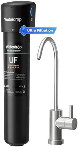 Waterdrop 15UB-UF 0.01 μm Ultra Filtration Under Sink Water Filter System by Waterdrop