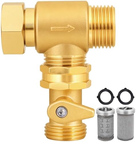 SIGURANTA Brass Garden Hose Filter Strainer, Set A1 by SIGURANTA