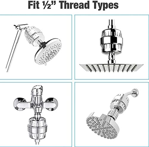 Laicky 4 Pack 20 Stage Shower Filter Replacement Cartridge for Hard Water - Image 5