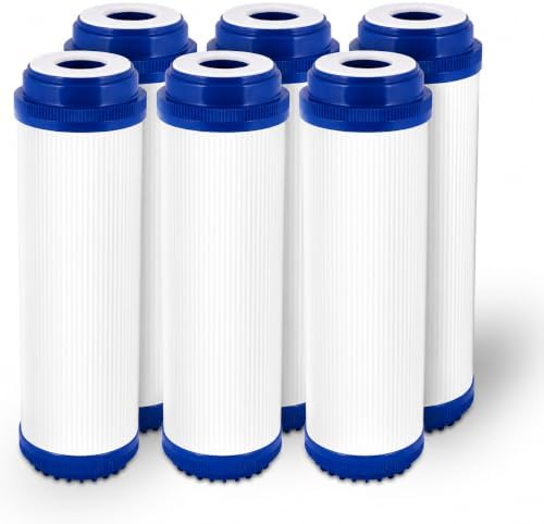 CFS GAC Water Filter 10x2.5 for 155155-51 W50PEHD WVC34 GAC-10 6 Pack by CompleteFiltrationServices