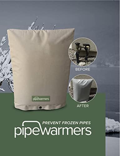 The Original Winter Pipe Insulation Cover (5˚F) - Double-Wall Cotton (UV-Coated) Insulated Backflow Preventer Freeze Protection, Pump Cover, Sprinkler/Well Head Cover for Outside - (24" W X 36" H) - Image 7