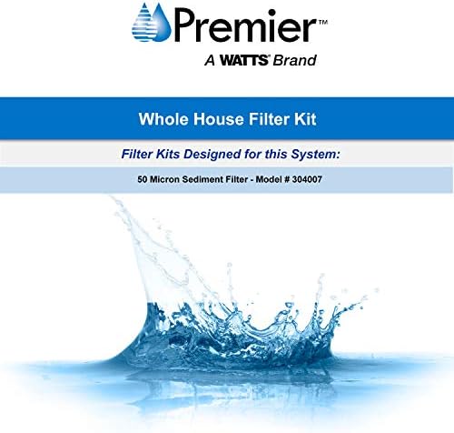 Watts OFPSYS OneFlow Plus Whole House Water Filter System & Water Softener + Watts Premier Whole House 50-Micron Sediment Water Filtration Kit - Image 7