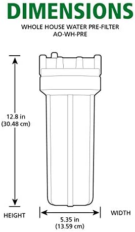 A. O. Smith Whole House Sediment Pre-Filter Housing | AO-WH-PRE - Image 2