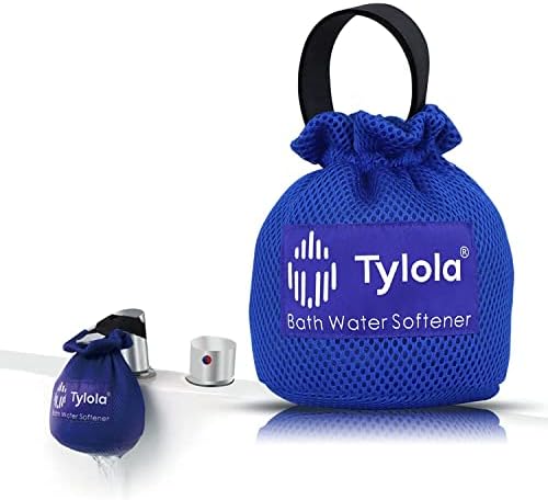 Bath Filter for Tub, Bathtub Water Filter for Hard Water, Reusable Bath Water Softener for Tub Faucet, Helps Reduce Heavy Metals & Hard Water Minerals, Softer Skin & Hair, Tylola Bath Tech 2000 by Tylola