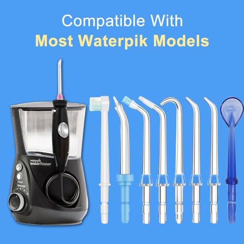 Replacement Tips for Waterpik Water Flosser Classic Jet Tips Waterpik' Replacement Parts (8 Tips) - Image 2