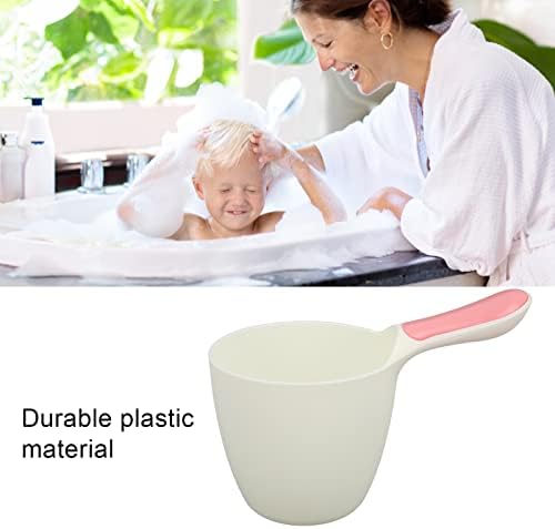 Baby Bath Rinse Cup,Baby Shower Cup,Control The Flow Kids Safe Comfortable Handle Bright Color Kids Rinser Shampoo Flusher for Bath Time Baptism Hair Bathing - Image 2