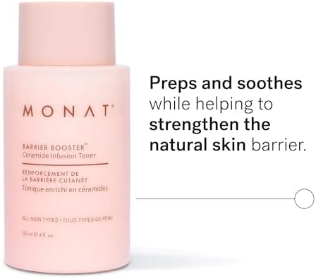 MONAT Barrier Booster™ Ceramide Infusion Toner – Hydrating, Fragrance-Free Milky Liquid for Stronger Skin Barrier, Calms Sensitivity, Preps & Soothes Face for Radiant Complexion – 120 ml / 4 fl oz - Image 2