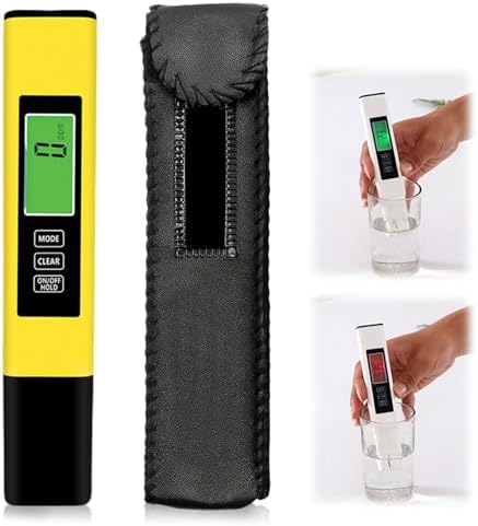 2026 All-New 4 in 1 Digital Water Tester (Yellow) by Unknown