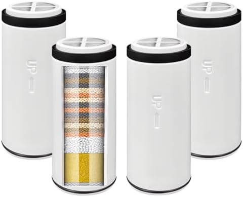 Water Replacement Filter for Shower Head,Compatible with Homlord JDX2001 Shower Head Cartridge,for Hard Water Remove Chlorine and Harmful Substances.（4 Pack） by KhotIlong