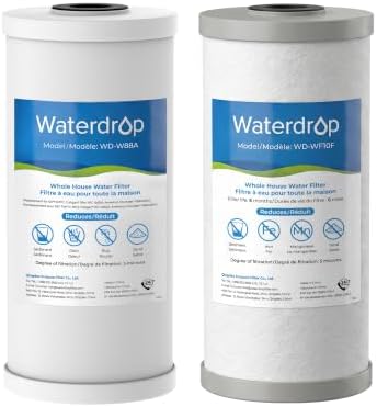 Waterdrop WF10FG Whole House Water Filter, Compatible with WHF21-FG by Waterdrop