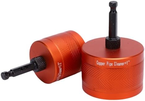 Jiawu Copper Pipe Cleaner, Rust and Paint Removal Metal Pipe Cleaner, Plumbing with Stainless Steel Wire Brush for Copper Pipes Metal Tubes by JIAWU