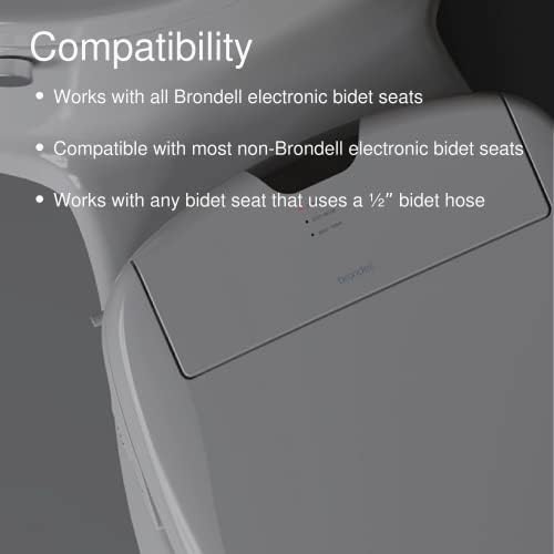 Brondell SWF44 Swash Bidet Filter, Premium Carbon Water Filtration System for Electric Bidet Toilet Seats, Lasts Up to 6 Months - Image 6