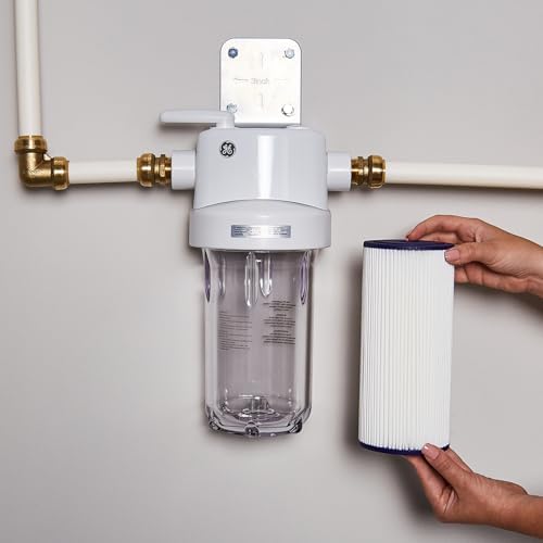GE FXHSC Whole House Water Filter, Replacement for Water Filtration System, NSF Certified: Reduces Sediment, Rust & Other Impurities from Water, Replace Every 3 Months for Best Results, 1 Filter - Image 3