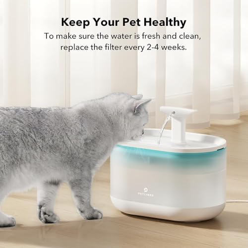 PETLIBRO 8 Packs Replacement Filters for Capsule Cat Water Fountain PLWF002, 4 Months Set of Replacement Filters for Ultra Quiet Pet Water Fountain - Image 5