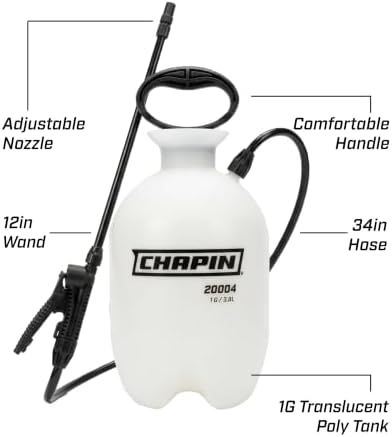 CHAPIN 20004 SureSpray 1-Gallon Pump Sprayer for Lawn, Garden & Weeds - Image 3