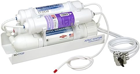 APEC Water Systems RO-CTOP-PH Alkaline Mineral Portable Countertop Reverse Osmosis Water Filter System PH+, Installation-Free, fits Most Standard Faucet by APECWaterSystems