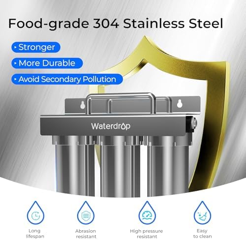 Waterdrop TST-B 0.01μm Under Sink Water Filter System with Dedicated Faucet - Image 6