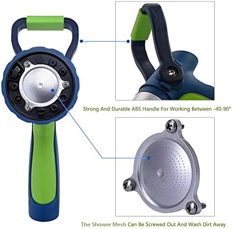 GREEN MOUNT New Patent Garden Hose Nozzle, Heavy Duty Water Nozzle, High Pressure Fireman Style Nozzle with Ergonomic Handle for Lawn and Garden Watering - Image 2