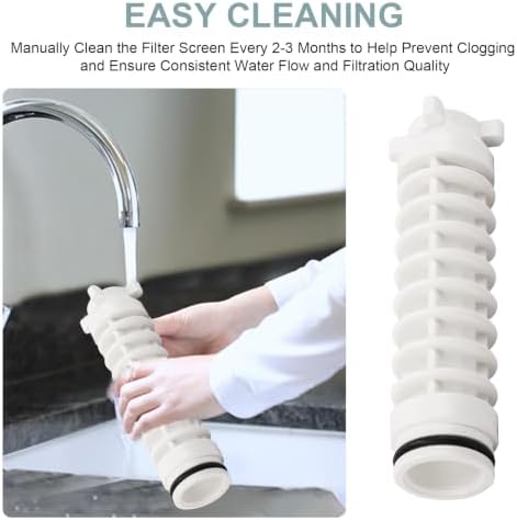 1" 60 Mesh Spin Down Water Filter Screen for Rusco/Vu-Flow Filtration - Image 6
