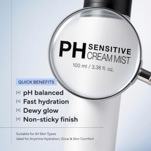 SAM'U PH Sensitive Cream Mist, Hydrating Soothing Face Mist, 3.38 fl oz - Image 2