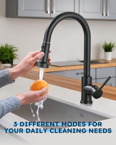 ARCORA Stainless Steel Kitchen Faucet Head with 13 Adapters, 3 Modes - Image 7