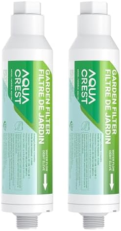 AQUA CREST Garden Hose Water Filter for Plants, NSF/ANSI Certified by AQUACREST