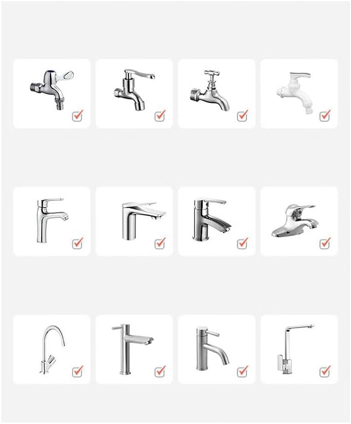 Smart Faucet Filter with Digital Temperature Display, Real-Time LED Water Temperature Monitor, Multi-Layer Filtration System, Universal Adapters for Kitchen and Bathroom - Image 6