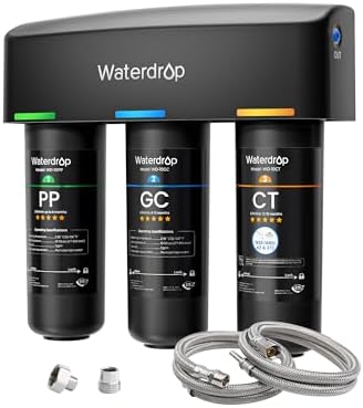 Waterdrop TSA 8 Layer Under Sink Water Filter System, NSF/ANSI 42 Certified by Waterdrop