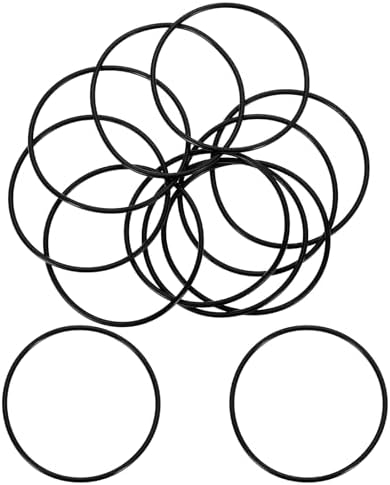 uxcell 10Pcs AS-032 NBR 70A O-Rings 1-7/8"ID x 1/16"CS/1.864"ID x 0.07"CS by uxcell