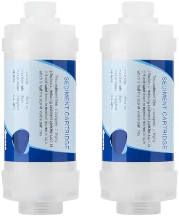 1-Micron Sediment Filter with 4-Point Thread for Household Appliances by Unknown