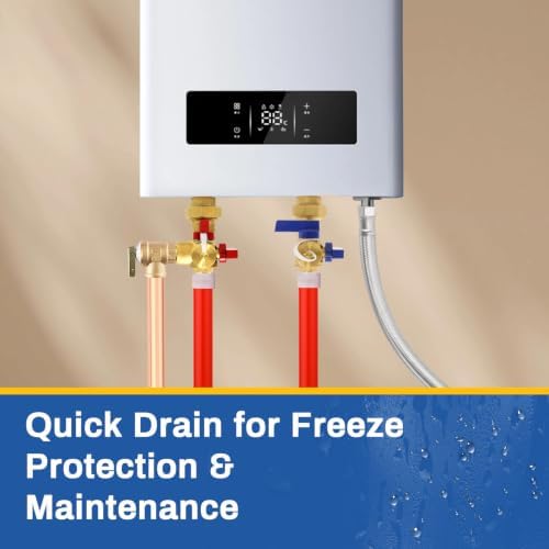 5-Set GUOFIS Tankless Water Heater Service Valve Kit,FIPx PEX-A(TOOL054-5) - Image 5