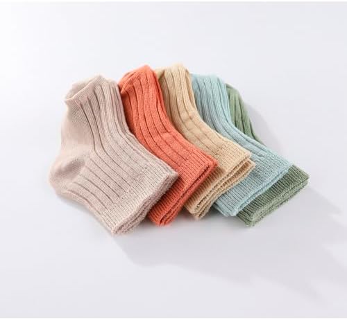 MAMIMAKA Newborn Baby Boy Girl Caps Mittens Socks Set Cotton Baby Essentials Accessories (Hats+Gloves+Socks) - Image 6