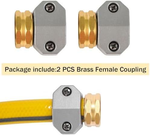Garden Hose Repair Kits, Fit 3/4" and 5/8" Garden Hose, 2 Pack - Image 6
