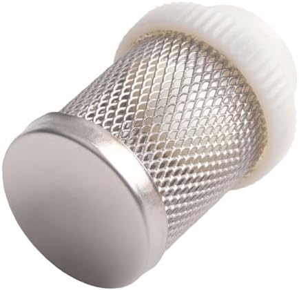 Garden Rainwater Filtration System Stainless Steel Suction Strainer Basket for Water Storage Barrels and Hose Pumps, Mesh Filter with 1/2 Inch and 3/4 Inch Thread Adapters(1/2inch) - Image 7