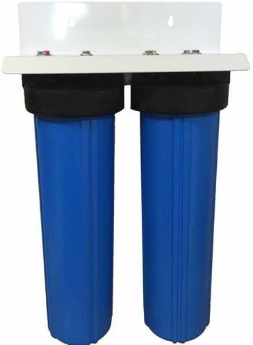 Premier Dual Whole House Water Filter System 20" SLIM HOUSING 3/4" by Premier