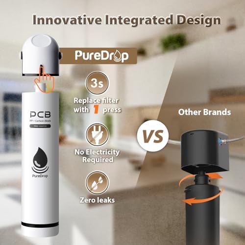 PureDrop PDR-16KPCB Under Sink Composite Water Filter - Image 3