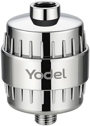 Yodel KDF-55 Shower Filter for Hard Water with Vitamin C,Activated Carbon by Yodel