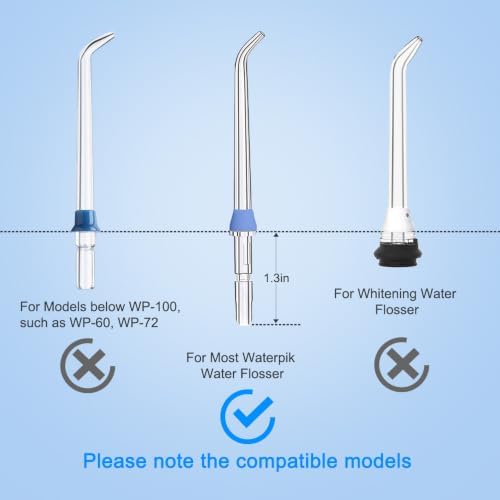 Water Flosser Replacement Tips for Waterpik,Water Flosser Replacement Heads - Image 3