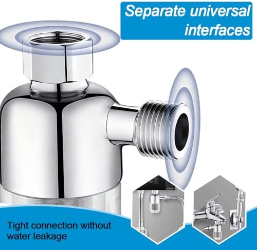 Washing Machine Water Filter, Stainless Steel Inline Sediment Filter Leak-Proof Tap Impurity Filtration for Washing Machines, Showers, Faucets, Heater - Image 5