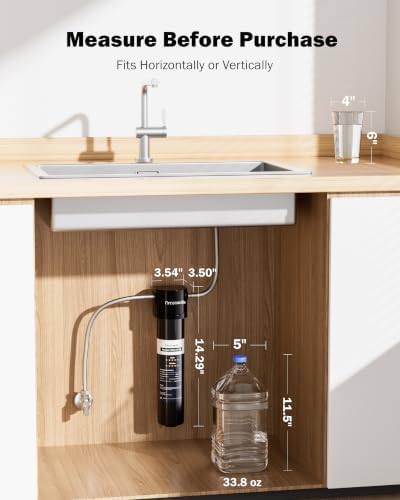 Dreamwills DS15 Under Sink Water Filter System, 16000 Gallons, 2 Years - Image 6