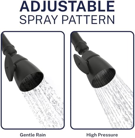 HammerHead Metal High Pressure Shower Heads 2 Inch Flow Boosting Showerhead - Image 4