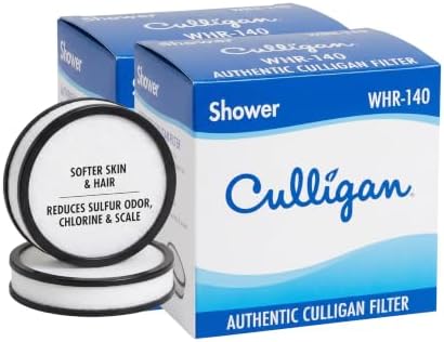 Culligan® Official Shower Filter Replacement WHR-140 Cartridge for Culligan Water Shower Filter Systems WHR-140, WSH-C125, ISH-100, HSH-C135, (Pack of 2) by CulliganWater