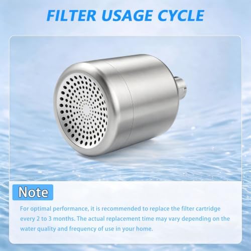 2 in 1 Shower Filter and Filtered Shower Head for Hard Water - Image 5