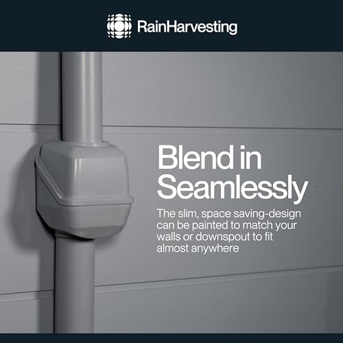 Rain Harvesting Leaf Eater Advanced with Hood Downspout Filter 3" and 4" Round - Image 6