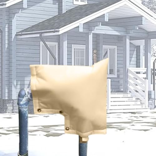 Water Meter Insulation, Winter Backflow Preventer Insulation Cover, Watering Equipment Winter Insulation Cover Pouch, Winter Freeze Protection for Valves, Meter, Controller - Image 2