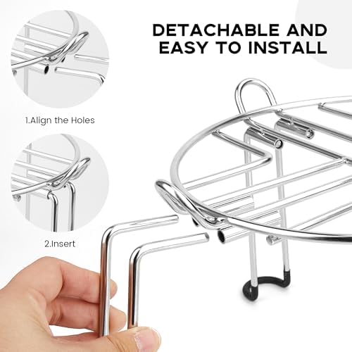 Water Filter Stand 6" Tall by 9" Wide Compatible with Berkey Big, Royal and Travel System, Countertop Stainless Steel Stand for Gravity Fed Water Water Coolers with Max 9" in Diameter - Image 3
