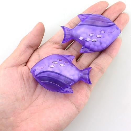 6PCS 1.8x2.5 inch ABS Plastic Universal Humidifier Cleaning Fish Purifies Water Prevents Hard Water Build Up Reduces Scale Suitable for Evaporators and Steamers - Image 3
