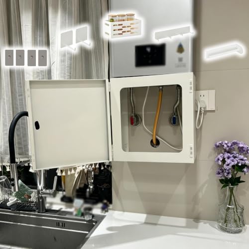 Openable Water Heater Pipe Concealing Cabinet, Boilers Pipe Cover Box by Unknown