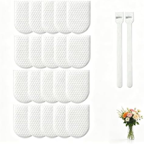 50/100 PCS Faucet Filter Bag, Faucet Filter Cotton Bag for Kitchen Sink, Universal Splash-Proof Faucets Filters Cotton Bags Replacement for Cold and Hot Water Faucet Removes Impurities(20Pcs) by Unknown