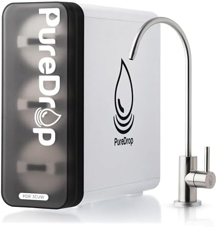 PureDrop PDR-3CUW Ultra-Filtration Tankless Under Sink Water Filter System by PureDrop